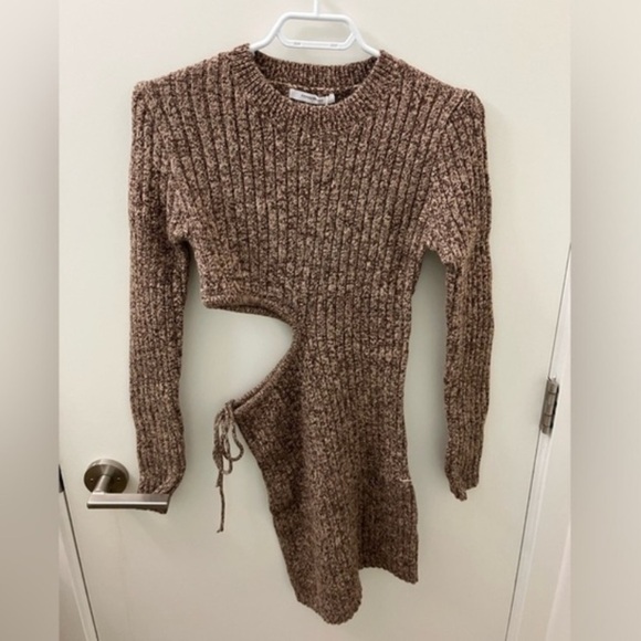 Peppermayo cutout knit sweater dress NWT - Picture 4 of 5